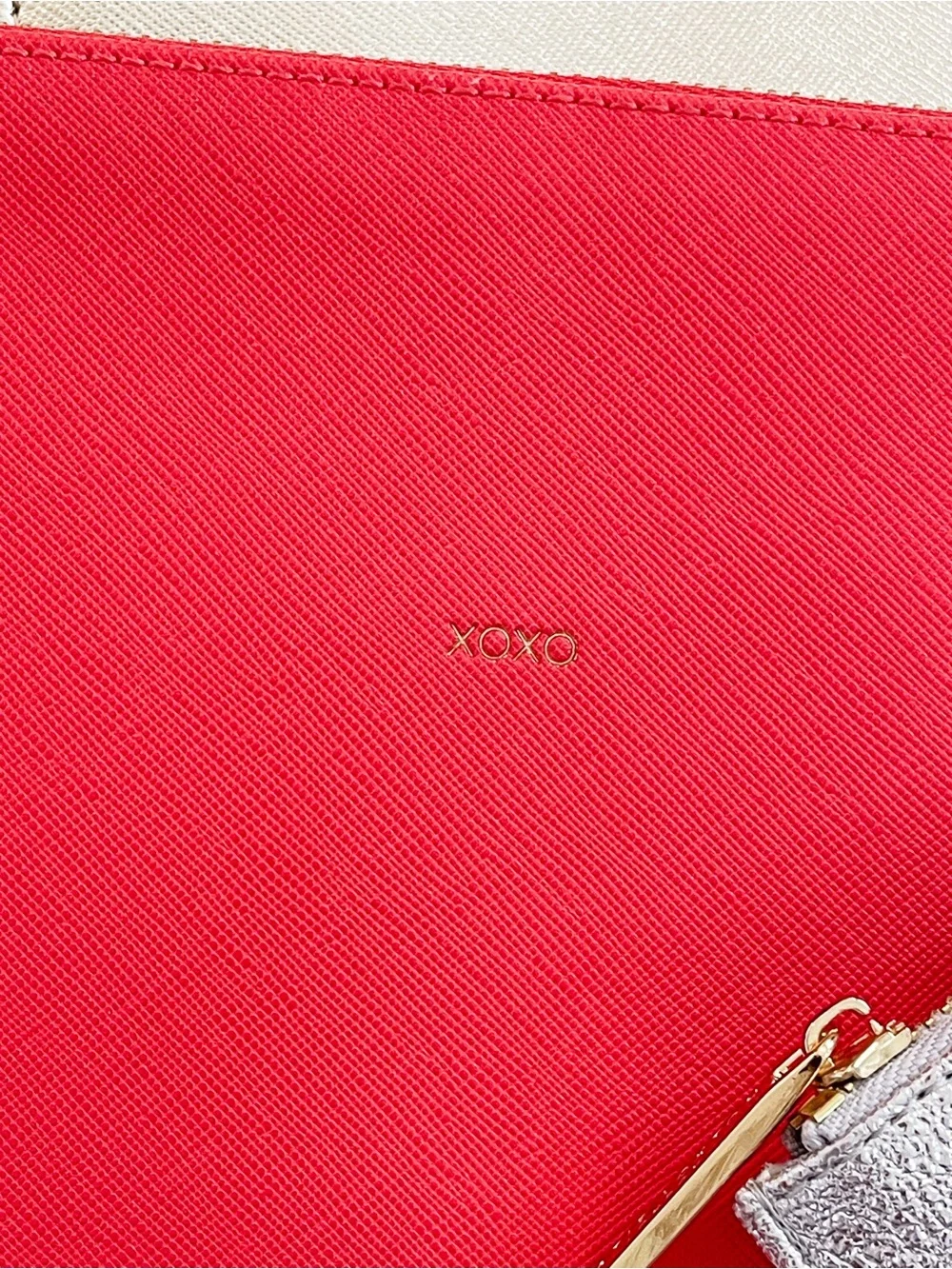 Set of three flat pouches by Estella Bartlett and Katie loxton